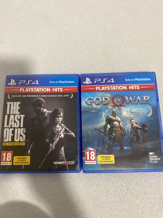 Juegos PS4: The Last of Us y God of War