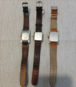 Lotto 3 orologi Vintage funzionanti