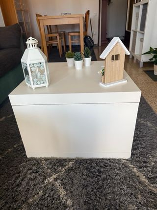 Mesa de centro salón madera