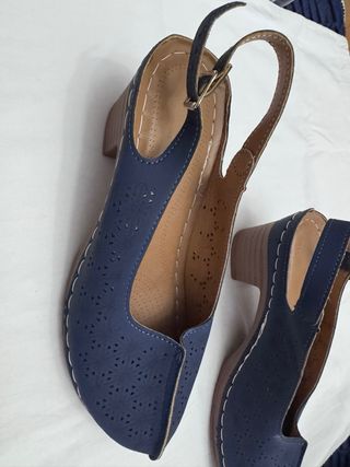 Scarpe estive donna blu