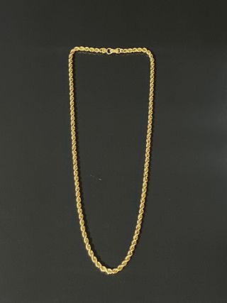 Cadena de oro 18k macizo
