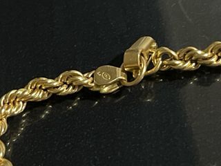 Cadena de oro 18k macizo
