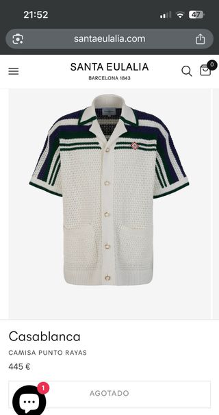 Inspiración Conjunto Casablanca Tenis Blanco