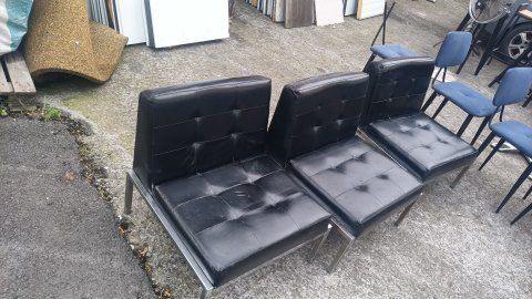 Sedie da ufficio nere