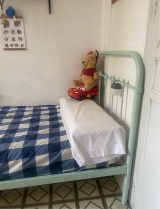 Estructura de cama individual infantil