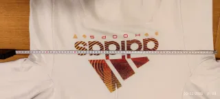 Sudadera Adidas blanca