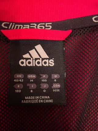 Chaqueta AC Milan Adidas Vintage Roja