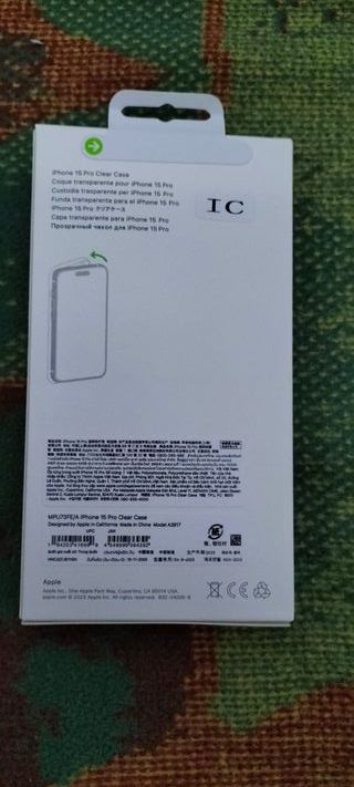 Funda iPhone 15 Original Apple MagSafe Rosa