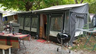 Caravana R435L -750Kg en Camping Vall de Camprodon