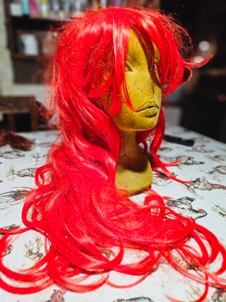 Parrucca rossa sintetica Sirenetta / Jessica Rabbi