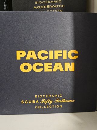 Blancpain Swatch Fifty Fathoms Pacific Ocean