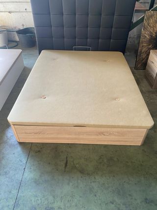 Canape 135x190 Beige/Marrón