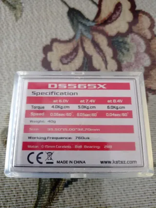 Servo KST DS565X Coreless HV