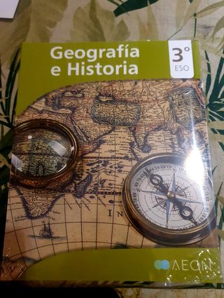 Libro geografia e historia 3Eso