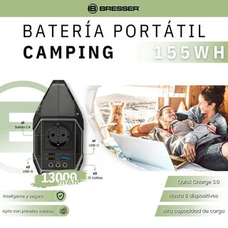 Fuente Alimentación Portátil Bresser 42000 mAh