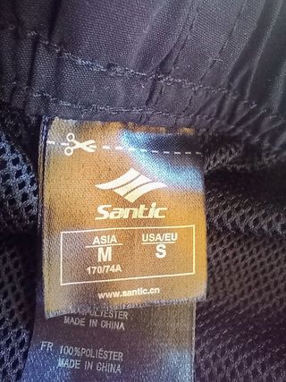 NUEVO - Pantalón Ciclismo Acolchado Negro