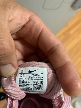 Zapatillas Nike Mujer Talla 36 Rosa