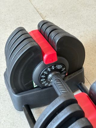 Mancuerna Ajustable 2-40kg Kit 2 en 1