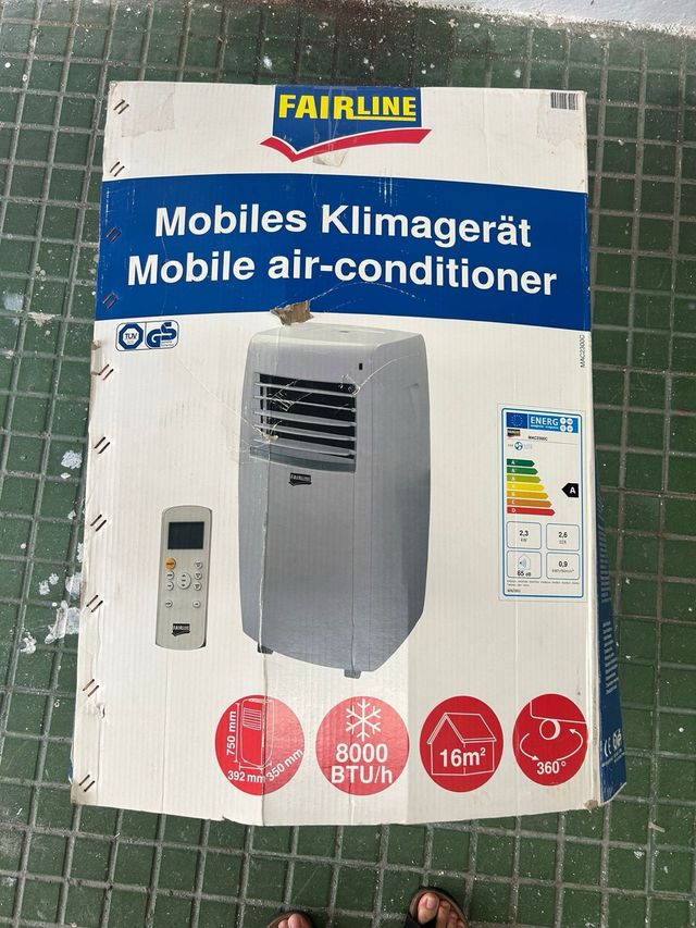 Aire Acondicionado Portátil Fairline 2300W Clase A