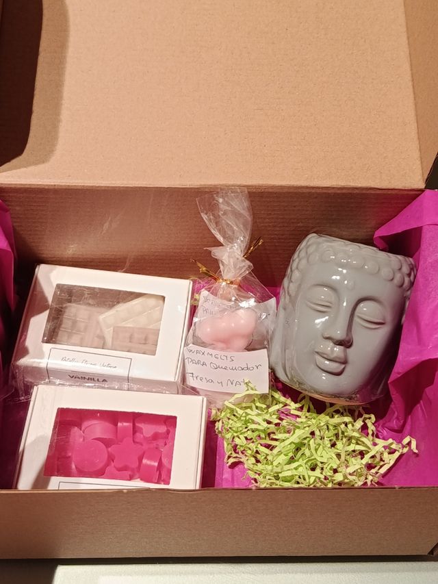  Set de Quemador Aromático + Wax Melts 