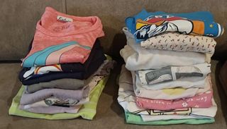 Ropa Niña 2-4 Años Pantalones cortos y camisetas 