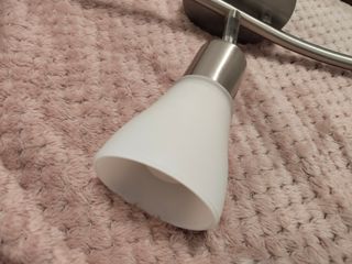 2 Lámparas de techo 3 focos plateada. 15€/UD.