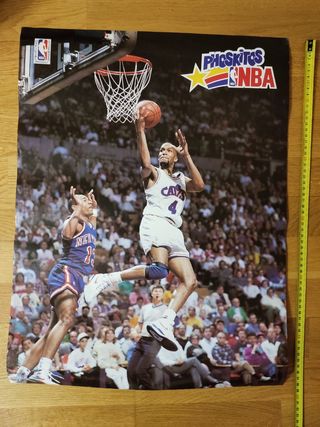Póster Baloncesto Ron Harper NBA