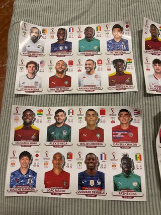 Lote 88 cromos EXTRA del Mundial Qatar 2022
