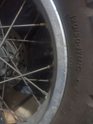 Ruedas Honda SLR650-FX650