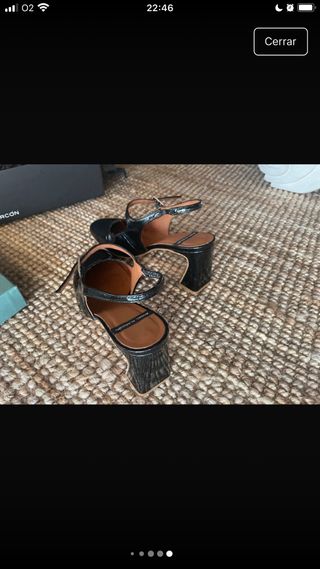 Zapatos Ángel Alarcón Talla 38 Tacón 75