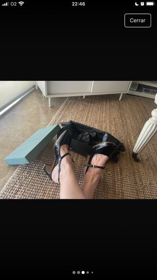 Zapatos Ángel Alarcón Talla 38 Tacón 75