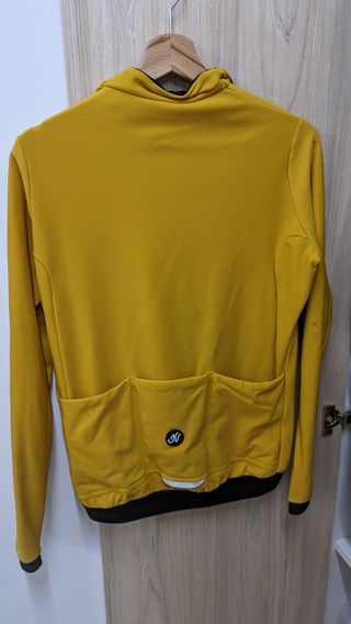 Chaqueta Kvsport entretiempo amarillo mostaza