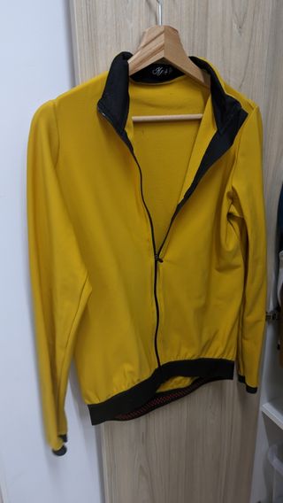 Chaqueta Kvsport entretiempo amarillo mostaza