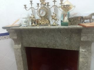 Chimenea de mármol