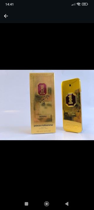 Perfume Paco Rabanne 1 Million Royal Dorado