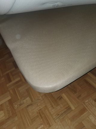 Colchón Flex Nube Visco + Base Tapizada 150x190
