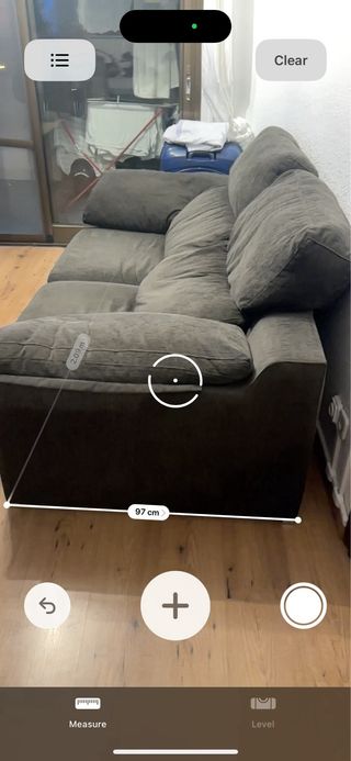 Sofá Cama 3 Plazas Gris/Marrón