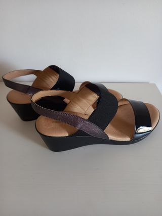 Sandalias Negras Mujer