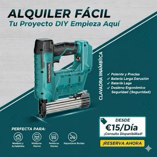 alquiler Clavadora Eléctrica