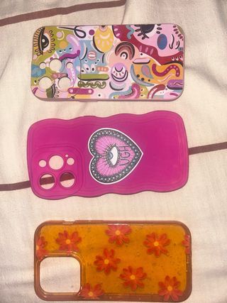 Fundas iPhone 14 Pro (3 unidades)
