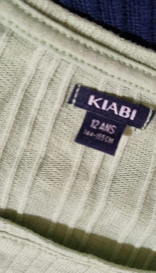 Blusa ligera niña Kiabi verde