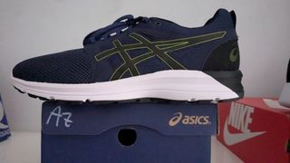 Deportivo Asics Azul y Verde