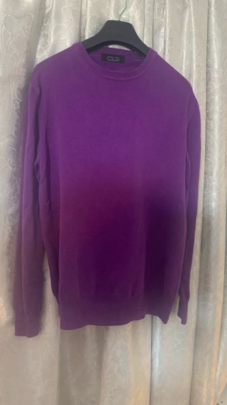 Jersey Zara Hombre Morado