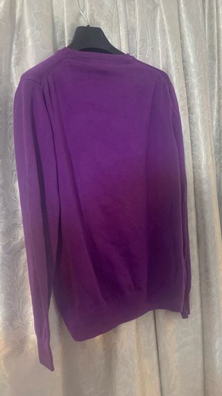 Jersey Zara Hombre Morado
