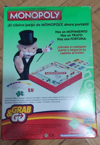 Juego de mesa Monopoly Edición Portátil
