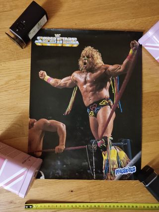 Póster WWF Ultimate Warrior Superstars