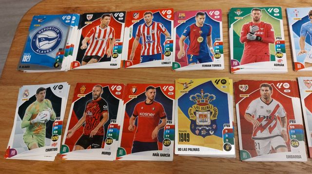 Lote Cartas Panini Adrenalyn XL 2024-2025