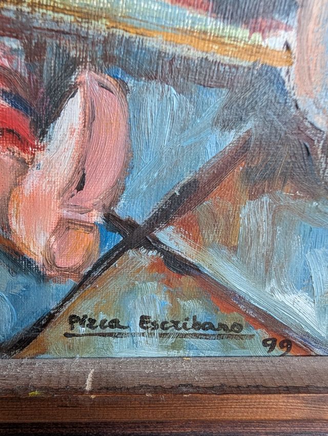 Cuadro Pizca Escribano