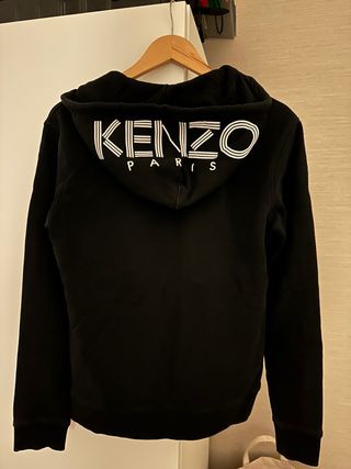 Sudadera Kenzo Negra con Cremallera