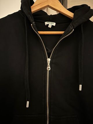 Sudadera Kenzo Negra con Cremallera